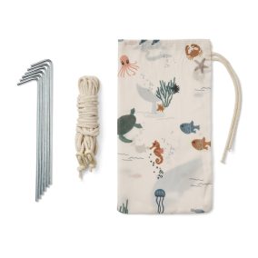   Liewood Cassie UV szűrős önfelállító pop-up strandsátor - Tengeri állatok