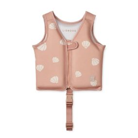   Liewood úszómellény - Kagylók - Púderrózsaszín 2-4 év