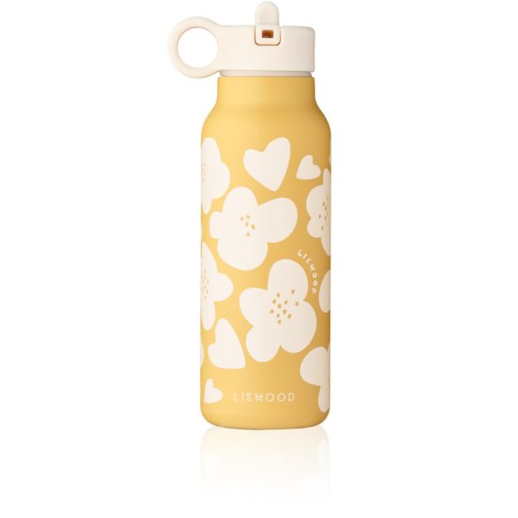 Liewood Falk vizes palack - Flower / Lemon yellow 350 ml