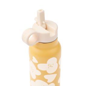 Liewood Falk vizes palack - Flower / Lemon yellow 350 ml