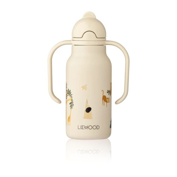 Liewood Kimmie szívószálas itatókulacs - All together - 250ml