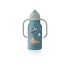 Liewood Kimmie szívószálas itatókulacs - Arctic Sea / Ocean view - 250ml