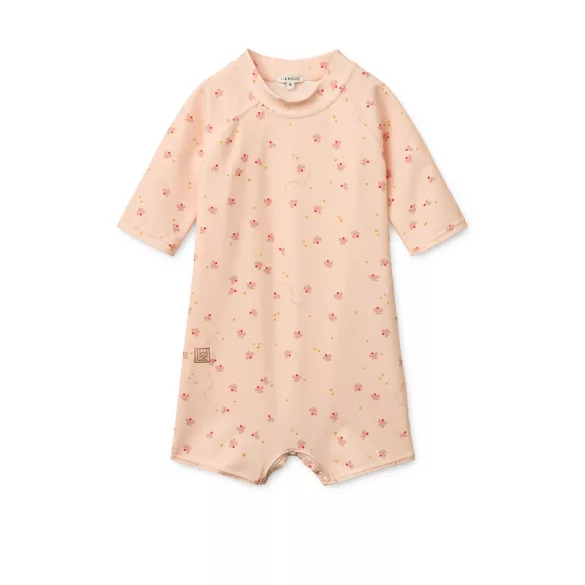 Liewood Thor baba UV úszó overál - Mini Butterfly / Apple Blossom - 80