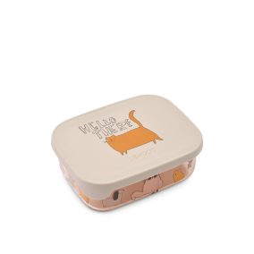   Liewood Arthur Tritan uzsonnás doboz - Cats and Dogs / Sandy