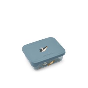 Liewood Ako Tritan snack doboz - Arctic Sea / Ocean view