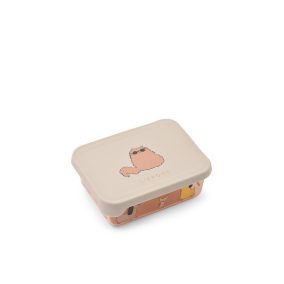 Liewood Ako Tritan snack doboz - Cats and Dogs / Sandy