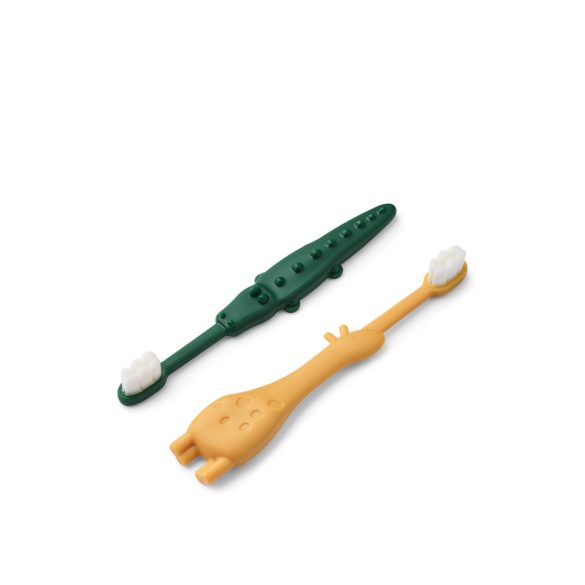 Liewood Fabio Baba fogkefe 2 db-os szett - Garden green mix
