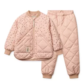 Liewood Zella Thermo szett - Mini Cherry heart / Rosey