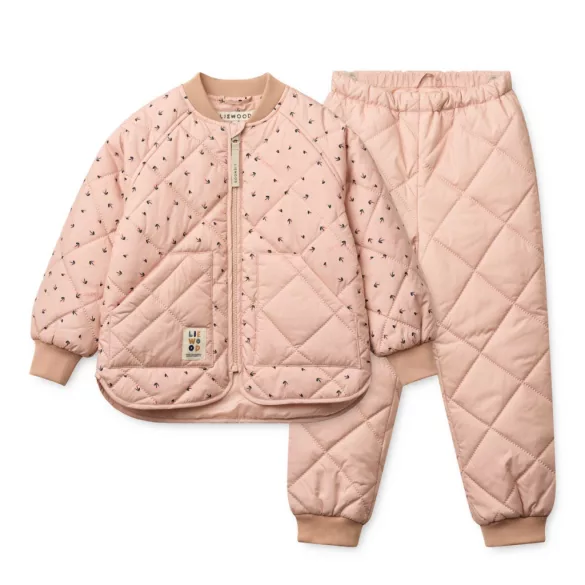 Liewood Zella Thermo szett - Mini Cherry heart / Rosey