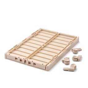 Liewood Weston Tároló láda L-méret kerekekkel - Homok