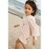 Liewood Paco poncsó hímzéssel Tuscany rose - Creme de la creme 3-4 év