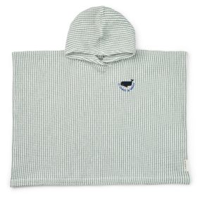   Liewood Paco poncsó hímzéssel Peppermint - Creme de la creme 