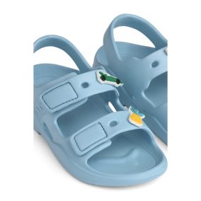 Liewood Lilo szandál charmokkal - Beach blue