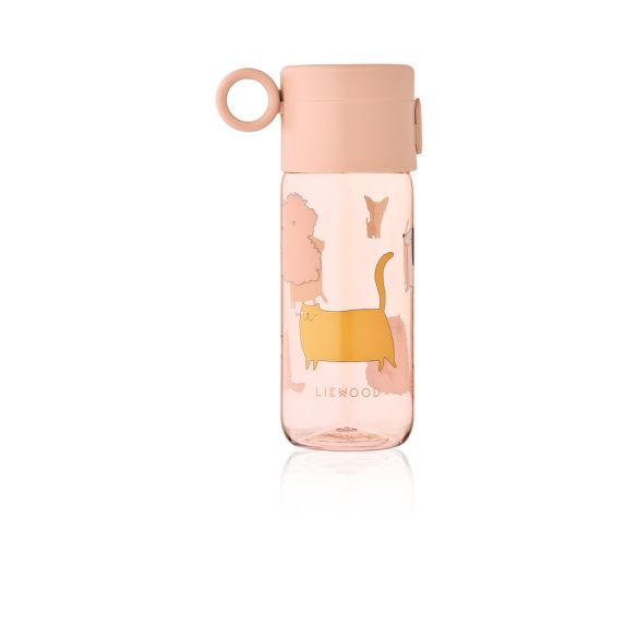 Liewood Clemence tritan vizes palack 350 ml - Cats and Dogs / Sandy