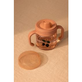   Liewood Kylo Tritan csöpögésmentes pohár - Berry / Pale Tuscany