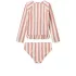 Liewood Dagny csíkos UV fürdőszett - Coral Blush / Creme de la Creme Stripe - 98
