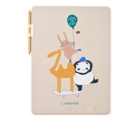 Liewood Zora nagyméretű LCD Rajztábla - Around the world