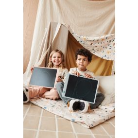   Liewood Zora nagyméretű LCD Rajztábla - Nyuszi - Toszkán rózsa