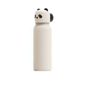 Liewood Falk vizes palack panda fejjel - Homok 350ml