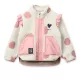 Liewood Noam Teddy tabát fodrokkal - Sandy / Rose blush mix - 116
