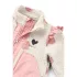Liewood Noam Teddy tabát fodrokkal - Sandy / Rose blush mix - 128