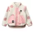 Liewood Noam Teddy tabát fodrokkal - Sandy / Rose blush mix