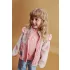 Liewood Noam Teddy tabát fodrokkal - Sandy / Rose blush mix