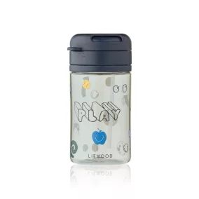   Liewood Pavia Tritan Szívószálas pohár 500 ml - Play / Dusty Peppermint