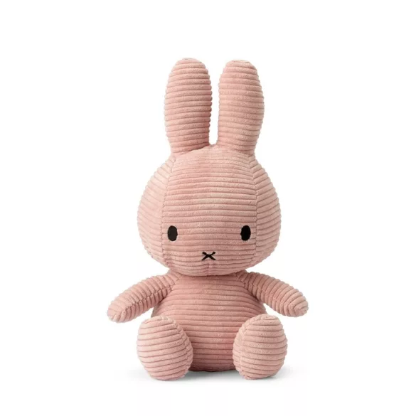 Bon Ton Toys Miffy kordbársony plüss - Rózsaszín - 33 cm