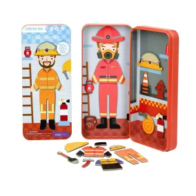 MierEdu Mágneses puzzle játék - Tűzoltó