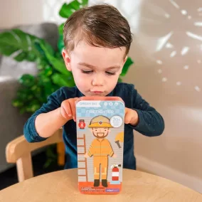 MierEdu Mágneses puzzle játék - Tűzoltó