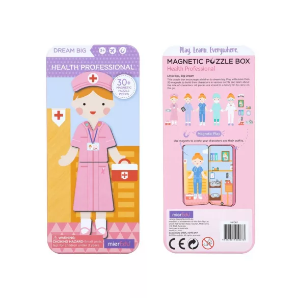 MierEdu Mágneses puzzle játék - Kórház