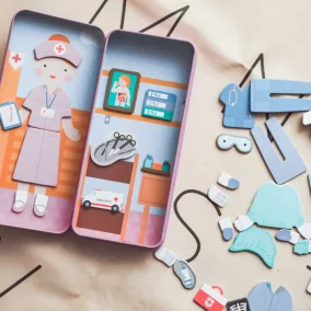 MierEdu Mágneses puzzle játék - Kórház