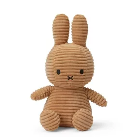 Bon Ton Toys Miffy kordbársony plüss - Bézs - 23 cm