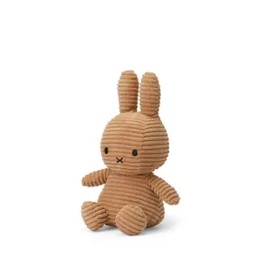 Bon Ton Toys Miffy kordbársony plüss - Bézs - 23 cm