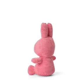  Bon Ton Toys Miffy kordbársony plüss - Bubblegum pink - 23 cm