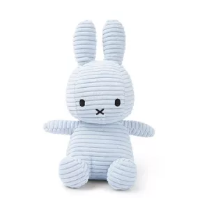 Bon Ton Toys Miffy kordbársony plüss - Jégkék - 23 cm