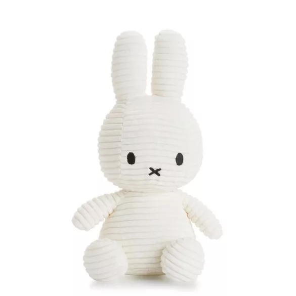 Bon Ton Toys Miffy kordbársony plüss - Törtfehér - 23 cm