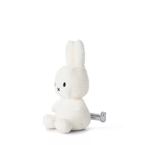 Bon Ton Toys Miffy kordbársony plüss - Törtfehér - 23 cm