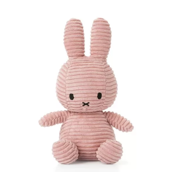 Bon Ton Toys Miffy kordbársony plüss - Rózsaszín - 23 cm