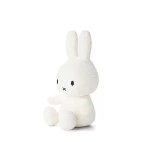 Bon Ton Toys Miffy kordbársony plüss - Törtfehér - 33 cm