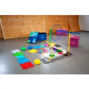 Muffik - Gyaloghíd Mini Puzzle Darabokkal - 10 db-os szett