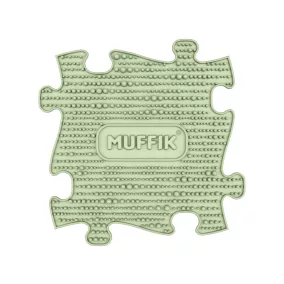 Muffik Puha Puzzle Pasztell - Zöld