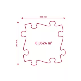 Muffik Puha Rét Puzzle - Bézs