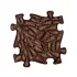 Muffik Erdő Puzzle - Barna