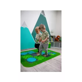 Muffik Puha Tengerpart Puzzle - Zöld