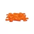 Muffik Puha Dínó Tojás Puzzle - Narancssárga