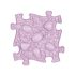 Muffik Kemény Dínó Tojás Puzzle - Lila