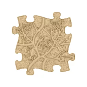 Muffik Gyökerek Puzzle Kemény - Bézs