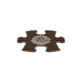Muffik Mini Kemény Rét Puzzle - Barna
